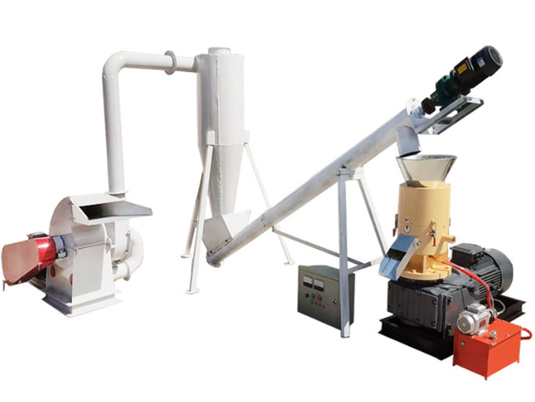 秸桿稻殼顆粒做燃料，開顆粒機(jī)飼料加工廠前景好